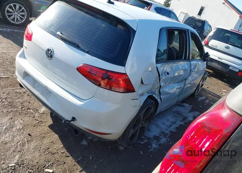 2015 Volkswagen Golf Gti 2.0T Autobahn 4-Door z USA, uszkodzony, nr VIN 3VW4T7AU0FM001879